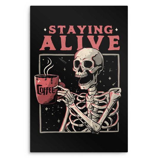 Staying Alive - Metal Print