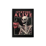 Staying Alive - Metal Print