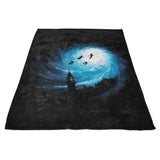 Straight on 'til Morning - Fleece Blanket