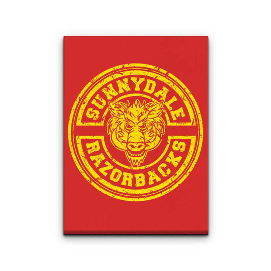 Sunnydale Razorbacks - Canvas Print