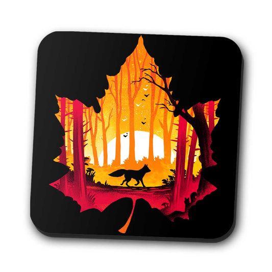 Sunset Fox - Coasters