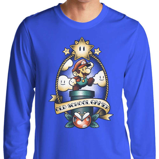 Super Old School Gamer - Long Sleeve T-Shirt