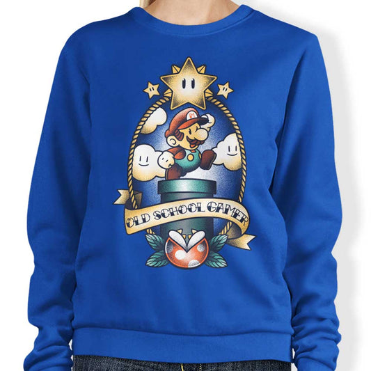 Super Old School Gamer - Sweatshirt