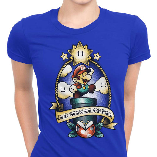 Super Old School Gamer - Women's Apparel