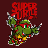 Super Raph Bros - Throw Pillow