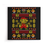 Super Ugly Sweater - Canvas Print