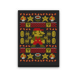 Super Ugly Sweater - Canvas Print