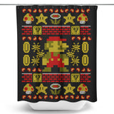 Super Ugly Sweater - Shower Curtain