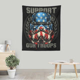 Support Our Troops - Wall Tapestry