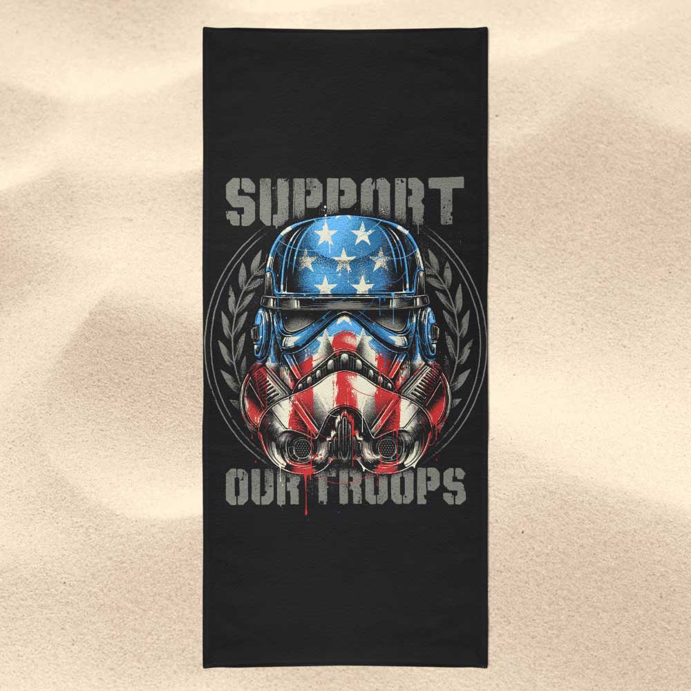 Support Our Troops - Towel