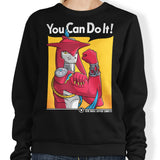 Supportive Shark Man - Sweatshirt