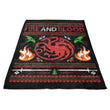 Sweater of Dragons - Fleece Blanket