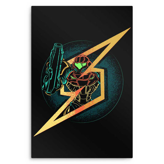 Symbol of Samus - Metal Print