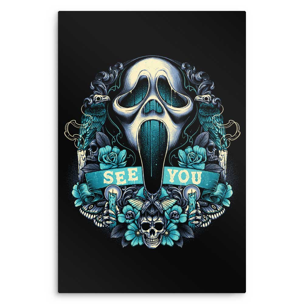 Symbol of the Ghost - Metal Print