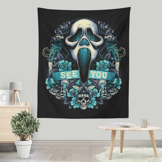 Symbol of the Ghost - Wall Tapestry