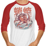 Takoyaki Attack - 3/4 Sleeve Raglan T-Shirt