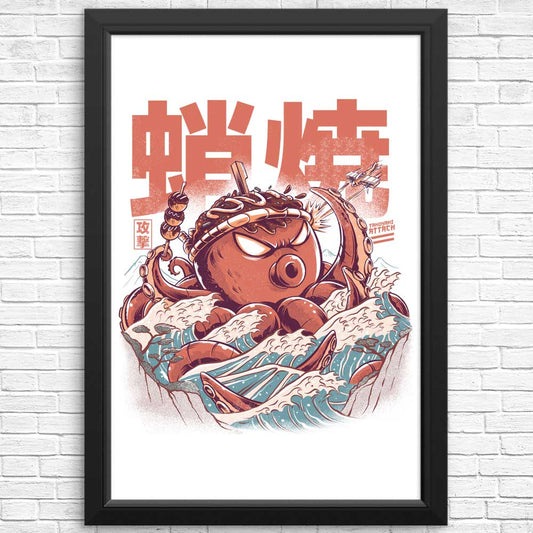 Takoyaki Attack - Posters & Prints