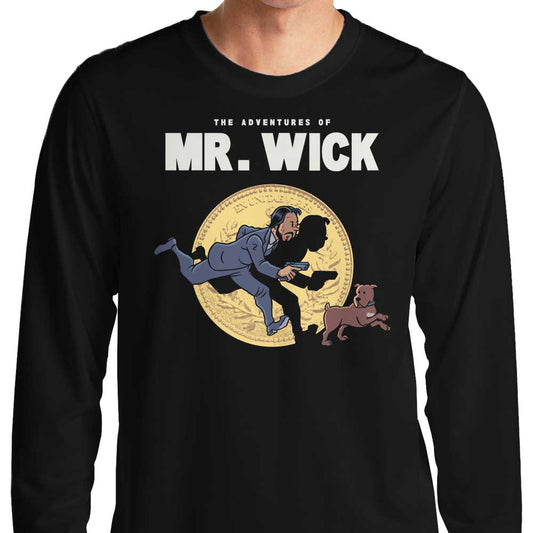 The Adventures of Mr. Wick - Long Sleeve T-Shirt