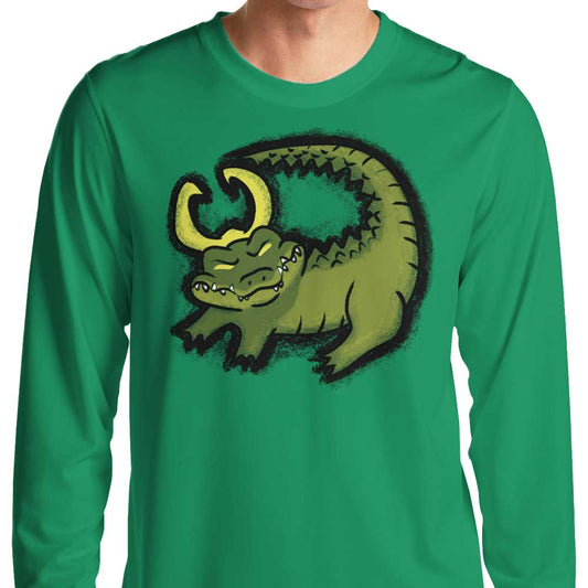 The Alligator King - Long Sleeve T-Shirt