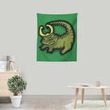 The Alligator King - Wall Tapestry