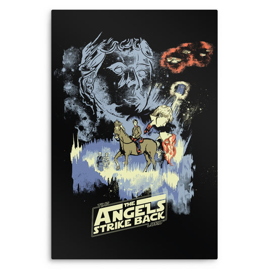 The Angels Strike Back - Metal Print