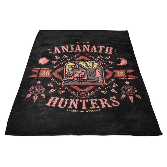 The Anjanath Hunters - Fleece Blanket