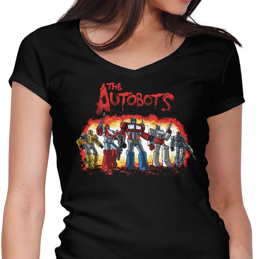 The Autobots - Women's V-Neck