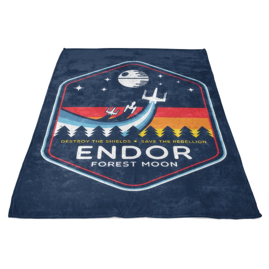 The Battle of Endor - Fleece Blanket