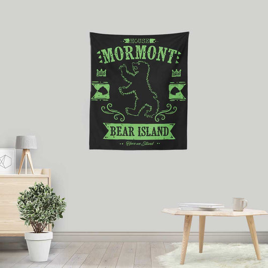 The Black Bear - Wall Tapestry