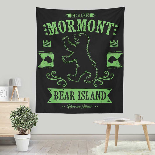 The Black Bear - Wall Tapestry