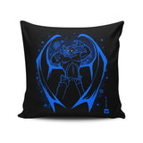 The Black Demon - Throw Pillow