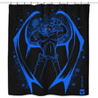 The Black Demon - Shower Curtain