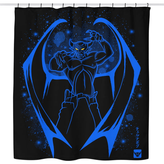 The Black Demon - Shower Curtain