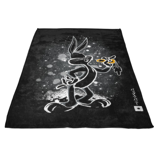 The Bunny - Fleece Blanket