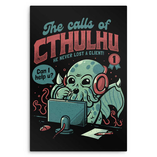 The Calls of Cthulhu - Metal Print