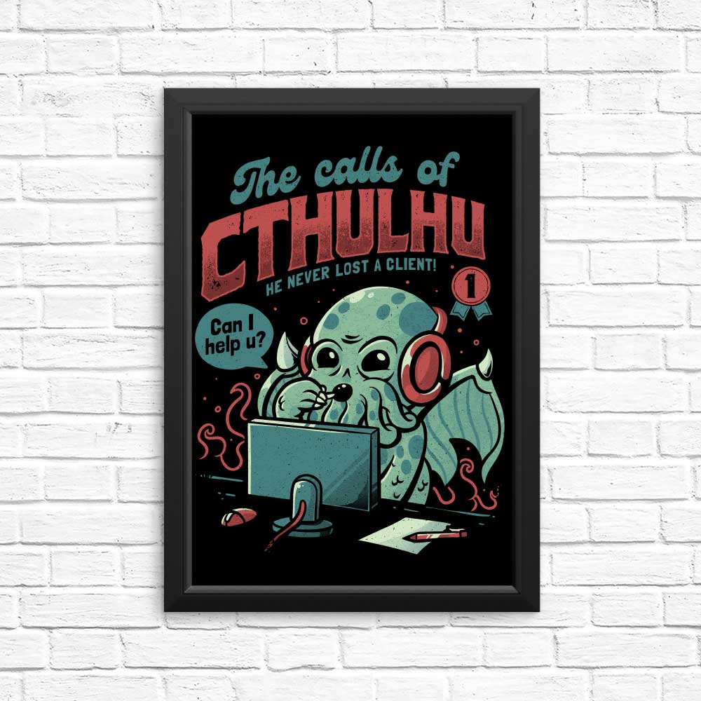 The Calls of Cthulhu - Posters & Prints