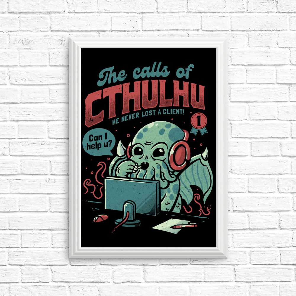 The Calls of Cthulhu - Posters & Prints