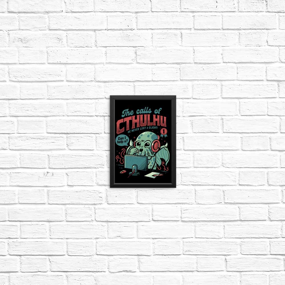 The Calls of Cthulhu - Posters & Prints