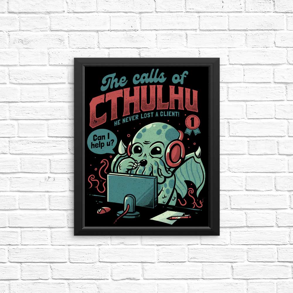 The Calls of Cthulhu - Posters & Prints