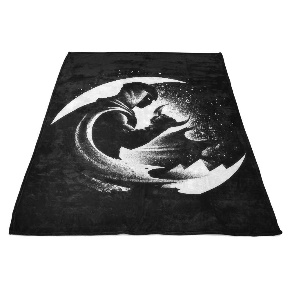 The Crescent Moon - Fleece Blanket