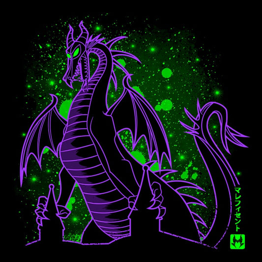 The Dark Dragon - Fleece Blanket