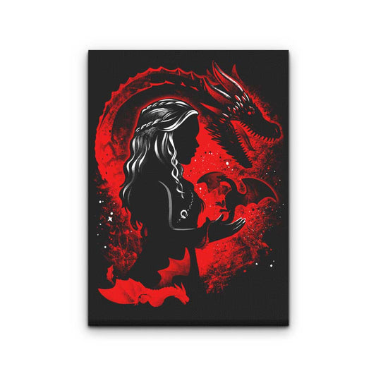 The Dragon Queen - Canvas Print