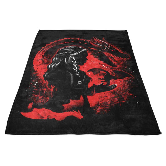 The Dragon Queen - Fleece Blanket