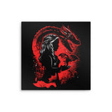 The Dragon Queen - Metal Print