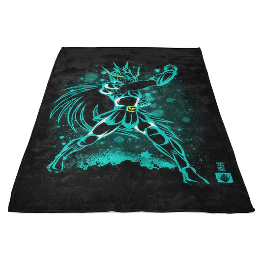 The Dragon Saint - Fleece Blanket