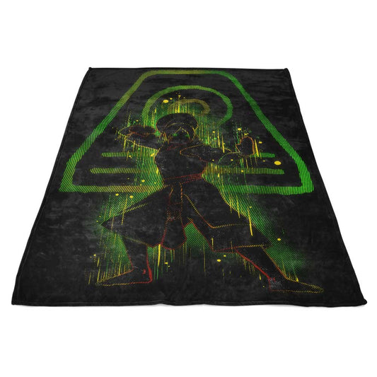 The Earth Bender - Fleece Blanket