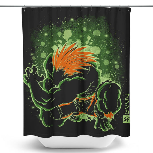 The Electric Savage - Shower Curtain