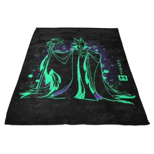 The Evil Fairy (Alt) - Fleece Blanket