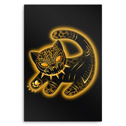 The False Panther King - Metal Print