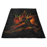 The Fire Bender - Fleece Blanket